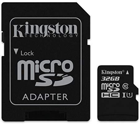 Memoria microSD kingston 32GB